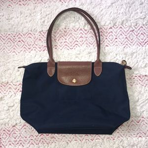 Medium Navy Longchamp Purse